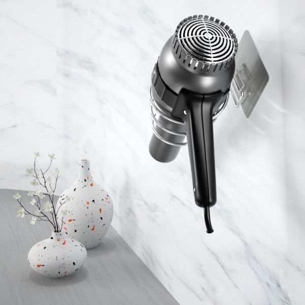 Стена смертной казни через повешение вися 3kg фена для волос держателя Caddy Bathroom фена для волос нагружая ручку SS304