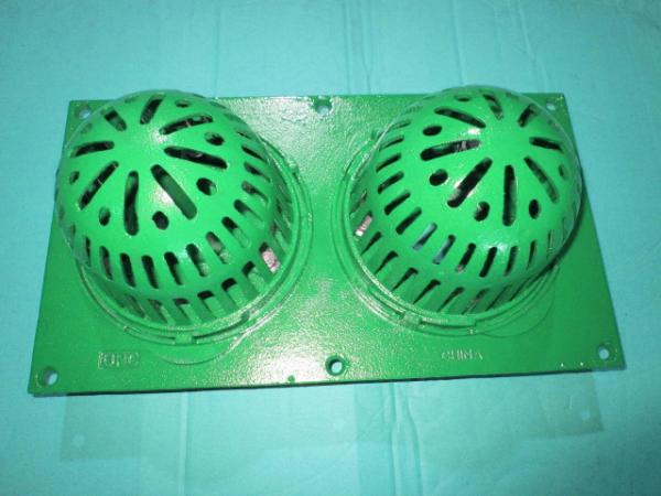 Durable Round Roof Drain Cast Iron Dome Shape Customized Size And Color