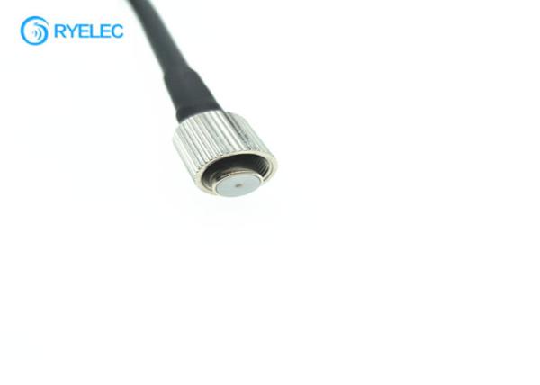 M10x0.75 Connector RF Cable Assemblies Female To Straight Golden Plated Smb Female Pigtail Coaxial Cable
