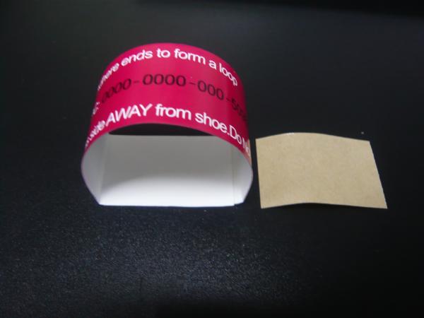 Uhf And HF Customized Printable Sport Rfid Smart Tags 860-960mhz Frequency