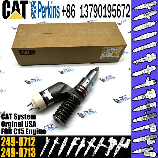 Motor C15 Caterpillar do injetor 2490712 10R3147 10R-3147 249-0712 de CAT Excavator Spare Parts Diesel