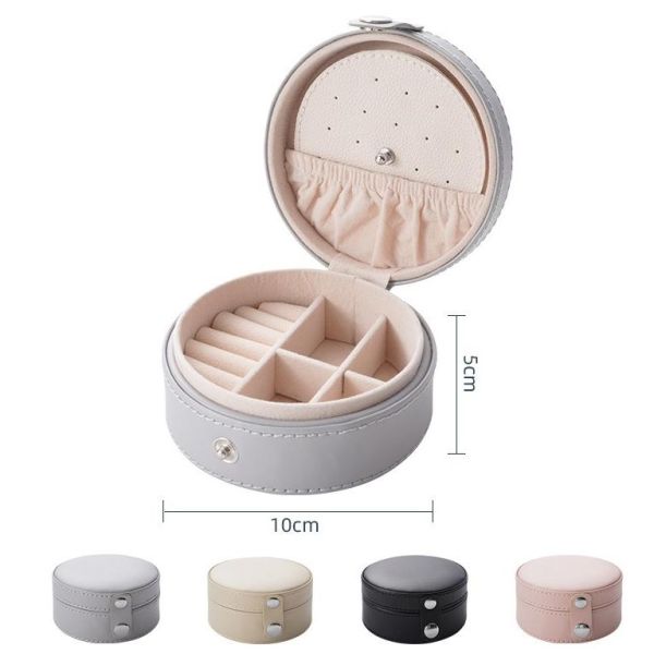 Jewellery Case Velvet Travel Jewelry Box Organizer With Customized Color For Benefit