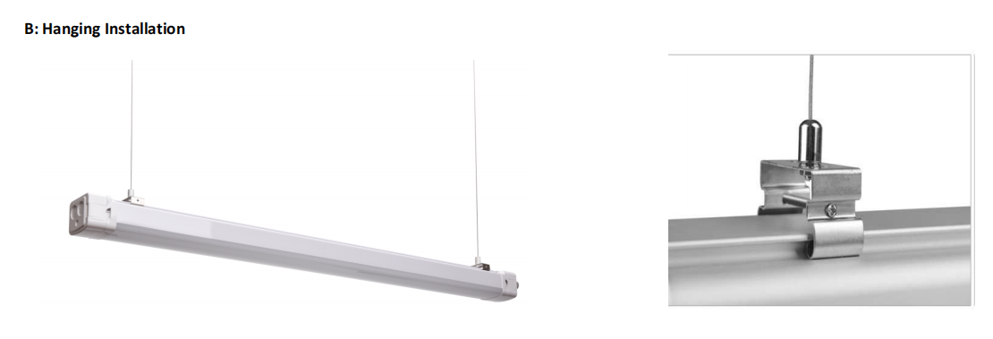 5 лет гарантии Алюминиевый сплав IP65 20W 40W 60W светодиодный трехпрочный свет для парковочных гаражей промышленных заводов