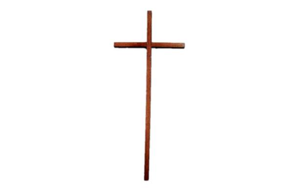 Casket decoration , wooden crucifix and coffin lid decoration