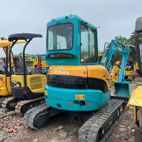 Used Kubota Digger  KX135  Secondhand 3.5ton Small Type Mini Crawler Excavator  21kw