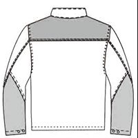 Workwear 350gsm 991 ткани анти- статический, пожаробезопасная куртка работы
