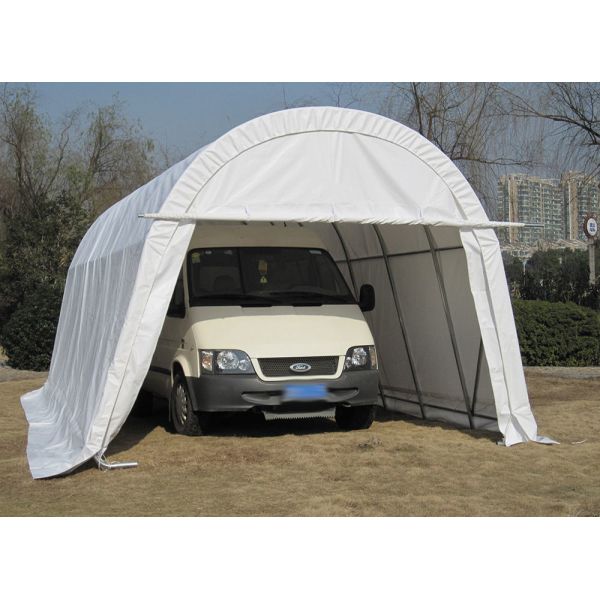 Removable Sidewalls Doors Heavy Duty Carport for Camping and Backyard 400*730*330cm