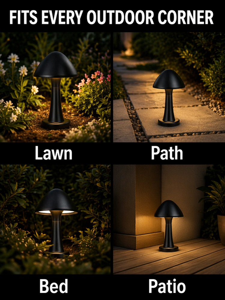 Commercial Low Glare LED Landscape Path Light IP66 Aluminum Post Lamp for Driveway Walkway