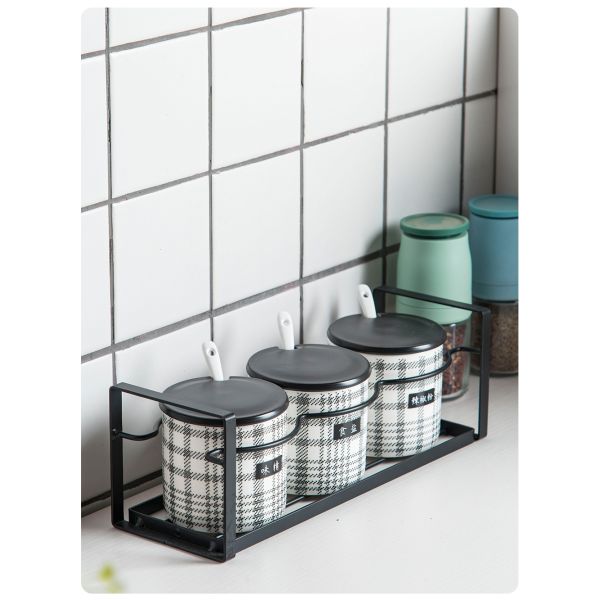Multifunctional Tea Coffee And Sugar Pots In Ceramic Kitchen Canisters For Food Storage