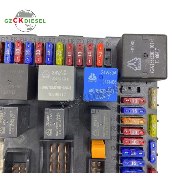 Assemblage de boîte de jonction électrique WG9716582301 WG9716582301/3 pour le camion Sinotruk HOWO