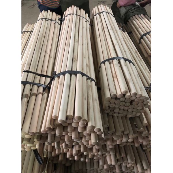 Cleaning Floors 220g Moisture 8% Wooden Mop Handles