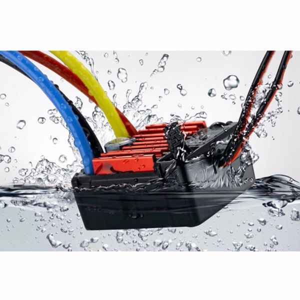 60A 1060 Fully Sealed Waterproof Brushed ESC For RC Crawler Off-road Vehicle