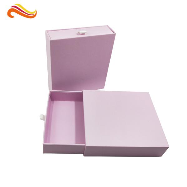 Handmade Cardboard Box Gift Packaging Digital Offset Printing With Drawer