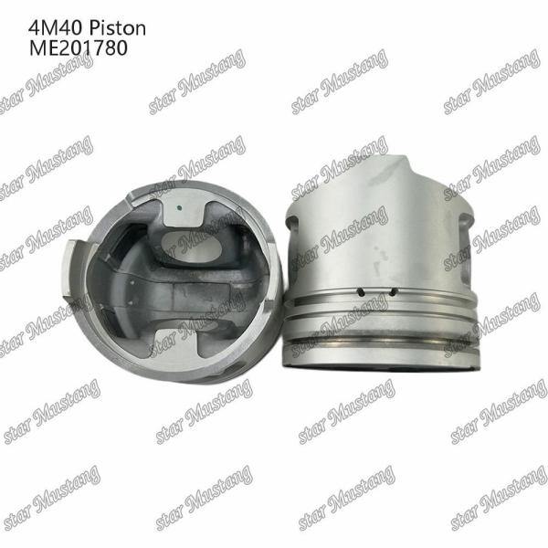 4M40 Engine Piston Anode Without Oil Gallery ME201780 For Mitsubishi Engine Spare Parts