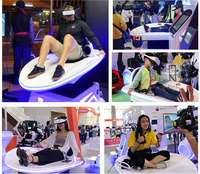 Слайд 9d Vr Игровой автомат Мобильный симулятор Игры Аркады Кино 9d Скейтборд Для парка развлечений