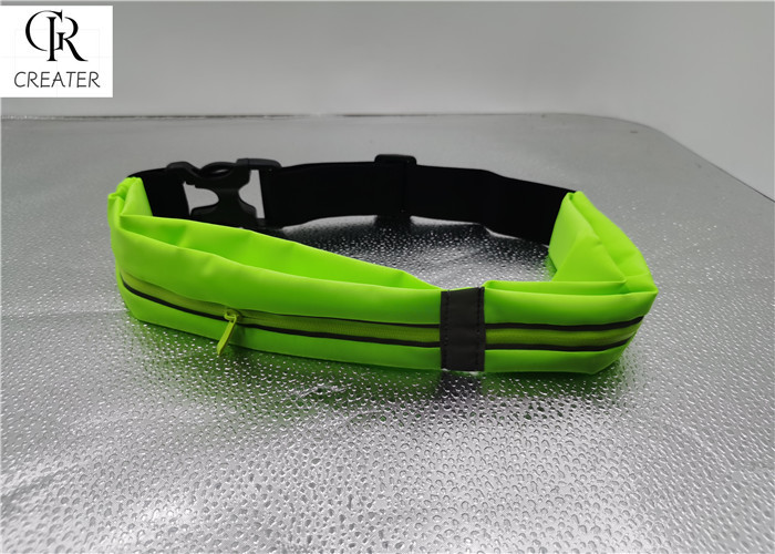 Свет сумок талии людей моды отражательный голубой с 2 карманами