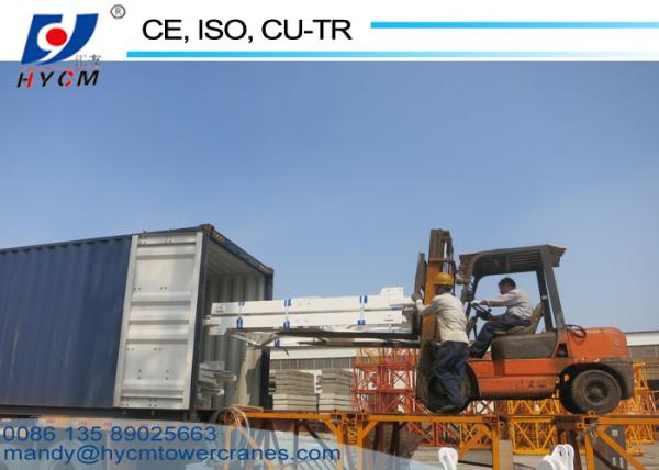 Mobile Crane Spare Parts With the Fixing Bolts & Ladders 1600*1600*3000mm Split Mast Section