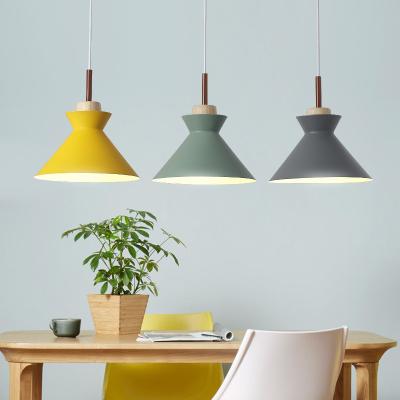 Lampe pendante de conception de macaron pour l'éclairage à la maison d'intérieur de restaurant de salle à manger de cuisine