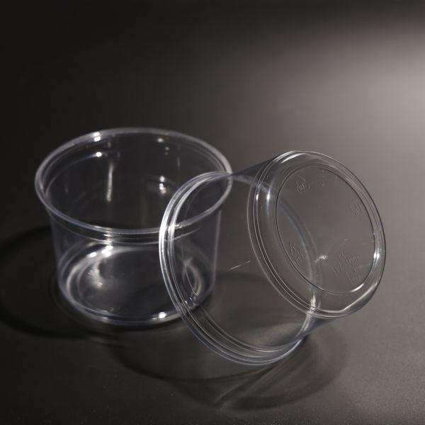 100% Biodegradable Disposable Plastic Drinking Cup OEM Size Transparent Plastic Cups