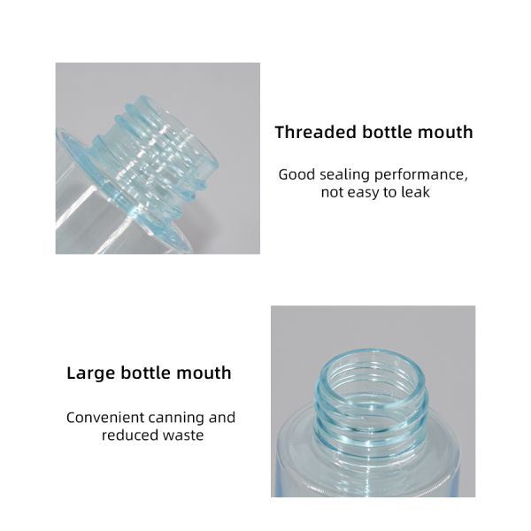 4 унций ПЭТ тонкий туманный спрей бутылка 120 мл косметический спрей бутылка