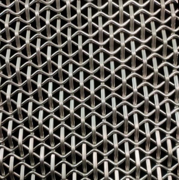 Stainless Steel Crimped Woven Wire Mesh for Architectural Facades
