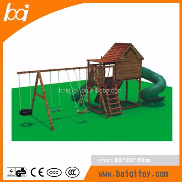 Outdoor Playhouse Garden Building Customised Children Wooden Outdoor Playgrounds Wooden Play House