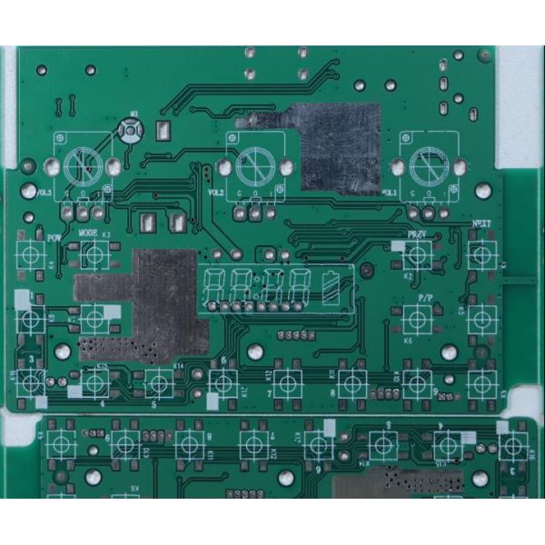 6 Layer Automotive Printed Circuit Board HASL Surface FR4 PCB Board
