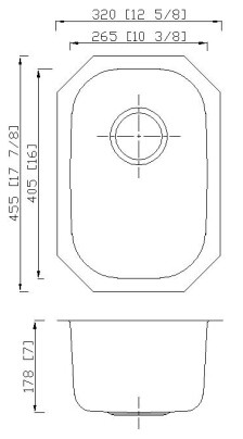 кухонные раковины нержавеющей стали шара датчика радиуса 16 15мм одиночные для ежедневной пользы