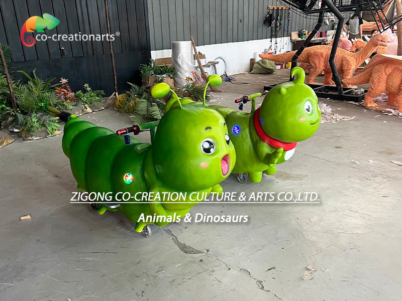 Парк развлечений Caterpillar Scooter Игровое оборудование