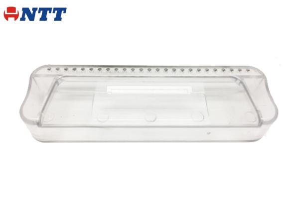 Transparent Plastic Cover Mould ABS Plastic Cover Bottom Mold 420SS Single Cavity