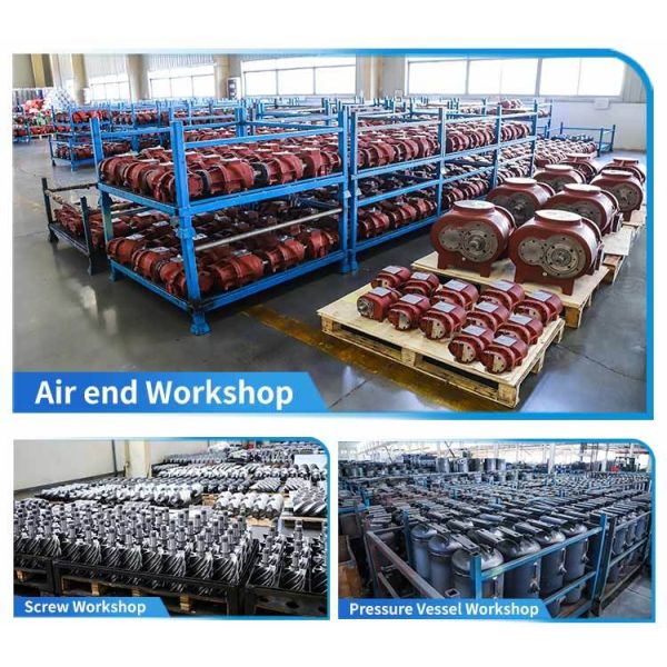 55kw Permanent Magnet Variable Frequency Screw Air Compressor For Sale