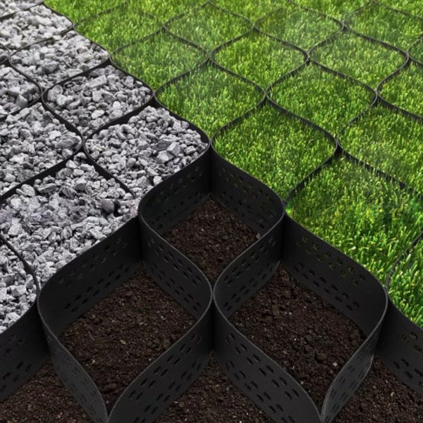 Установка на месте Послепродажное обслуживание Горячая геоклеточная гравийная сеть для строительства плотин