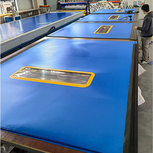 Easy To Install Up & High Sealing Performance High Speed Zipper Door For Clean Areas