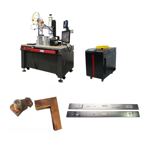 Aluminium Laser Welding Machine 6000w For 40mm Diameter Cylindrical Lithium Battery Sealing During 0.7s