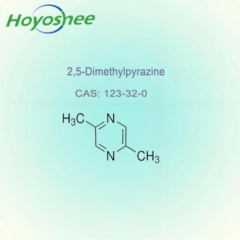 High Purity 2,5-Dimethyl Pyrazine with Roasty Nutty Aroma for Food Flavoring CAS 123-32-0