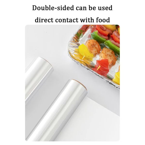 Сплав 8011 3003 1235 Металлическая фольга для упаковки пищевых продуктов для домашних нужд Алюминиевая фольга Jumbo Roll
