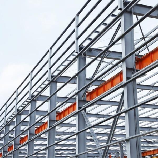 Cuadro de portal Estructuras metálicas prefabricadas Sala de fabricación industrial comercial