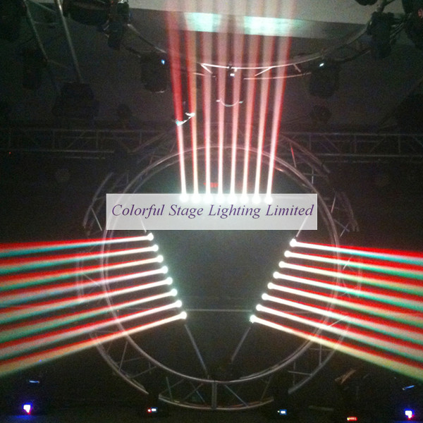 8x10W RGBW Quad color Cree Moving Beam Wash Bar