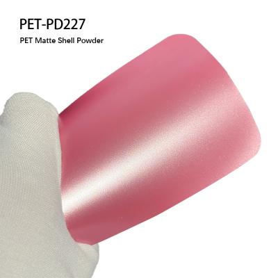PET-PD227 PET Matte Shell Powder Pvc Car Wrapping Sticker Anti Scratch Auto Film