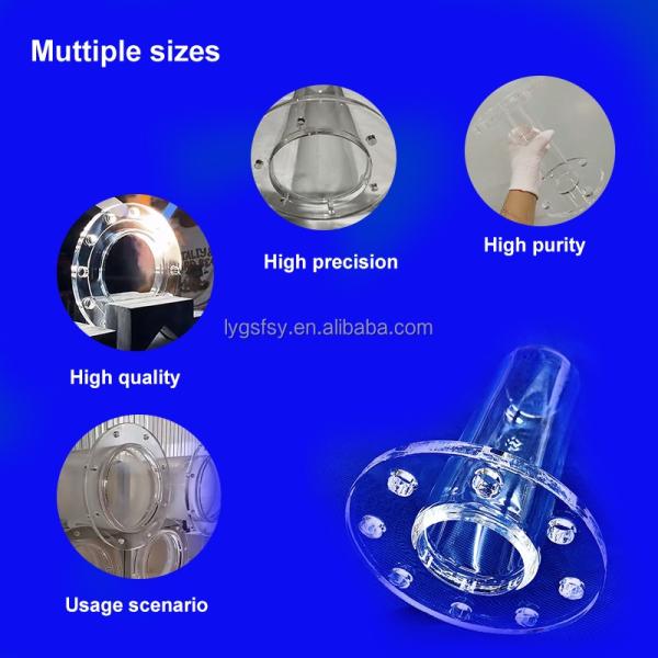 Réacteur à tubes de verre au quartz UV