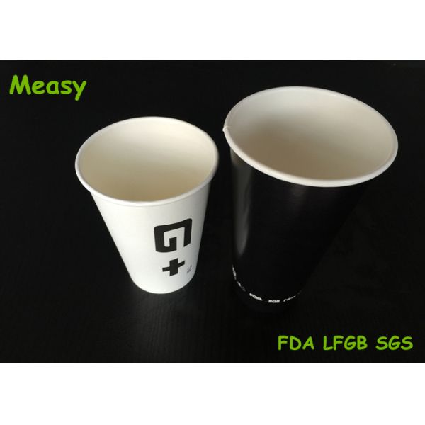 Eco Friendly Compostable Disposable Hot Drink 500ml Coffee Cups Wholesale
