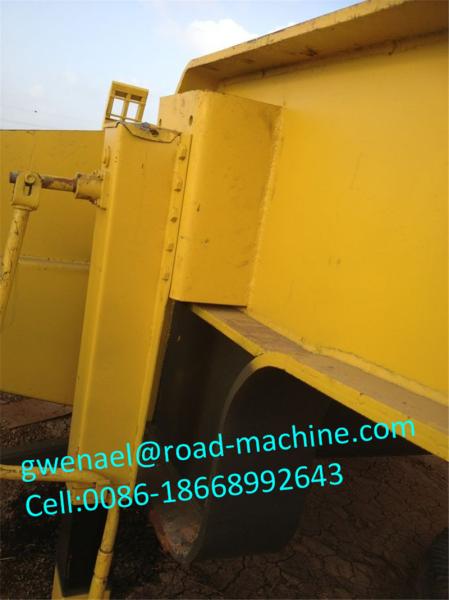 U-profil Carriage Grey HOWO Trucks Small Dumper For Cleaning Muck