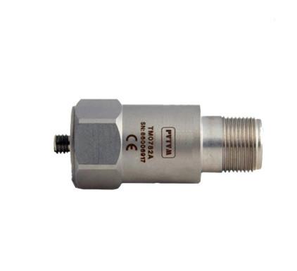 TM0782A-K-M - 4-20mA Vibration/Temp Monitoring - Industrial Equipment Predictive Maintenance High-Precision Stainless Steel - Vibration Transmitter
