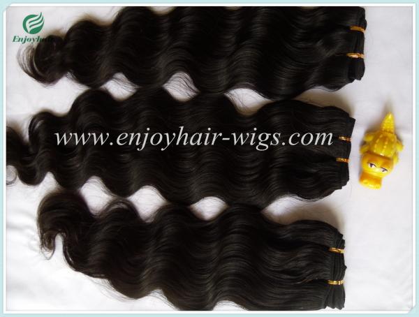 Peruvian 5A virgin remy hair weave ,natural color(can be dye) Body wave 10''-26''length