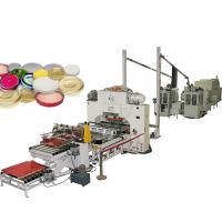 Máquina automática de torsión de tapa, máquina de hacer tapa de estaño.
