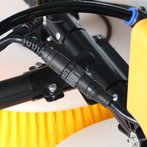 Customized Request Solar Panel Cleaning Brush with Double-Disc Heads Rotary Brush