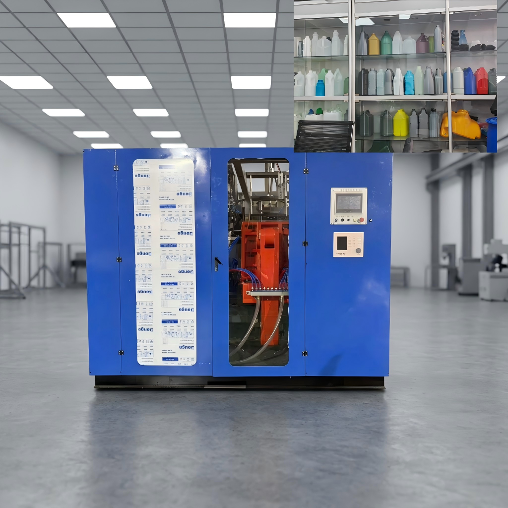 Durable Plastic Jerry Can Blow Molding Machine Fully Automatic Production For Industrial