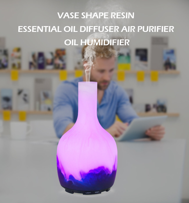 Туман цистерны с водой 200ml 20-30ml/H PP отражетеля смолы воздуха формы вазы