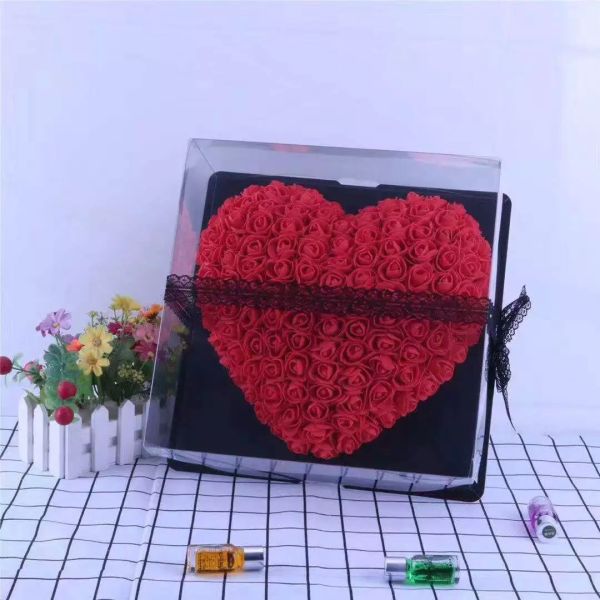 Wholesale Huge Foam Roses Hearts For Wedding Decoration love gift