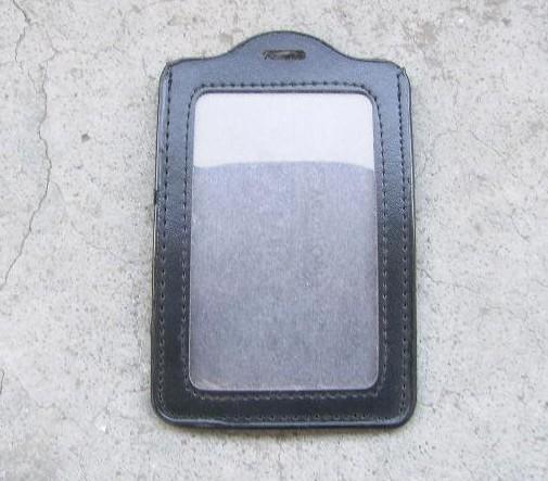 ID Card PVC Badge Holder , Business Card Badge Holder For Officer / Trade Show